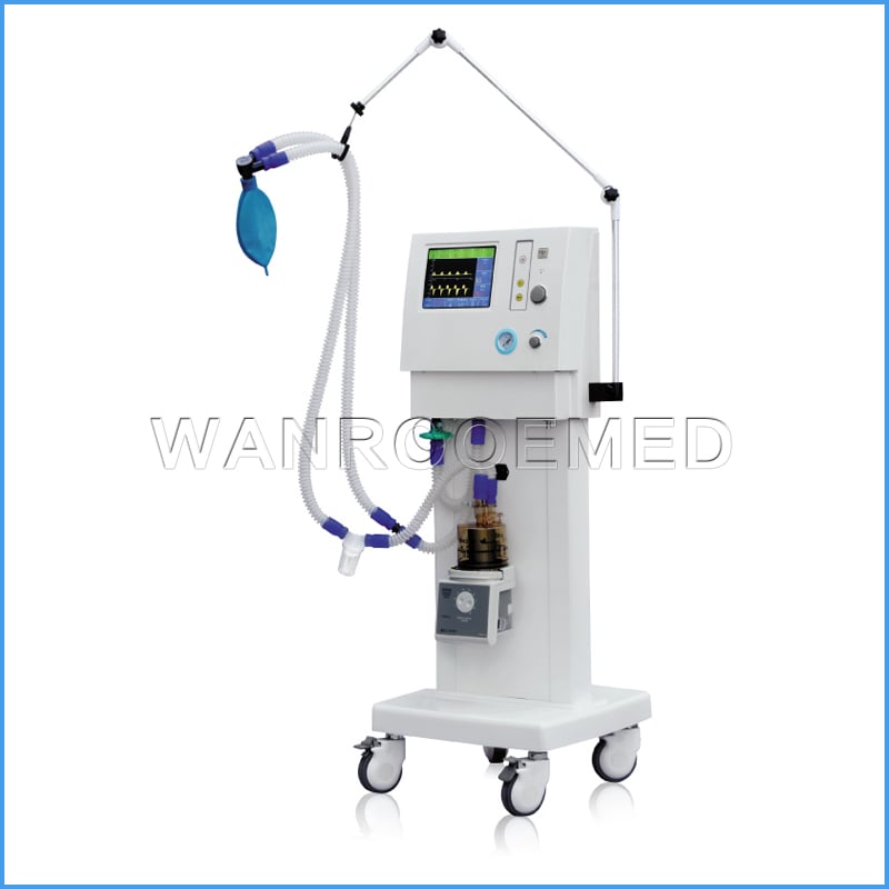 Ventilateur vertical médical d'ICU d'hôpital électrique multifonctionnel d'AV-2000B2