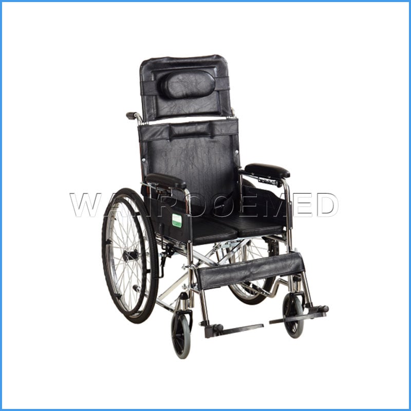BWHM-1A7 Stainless Steel Manual Folding Wheelchair Price