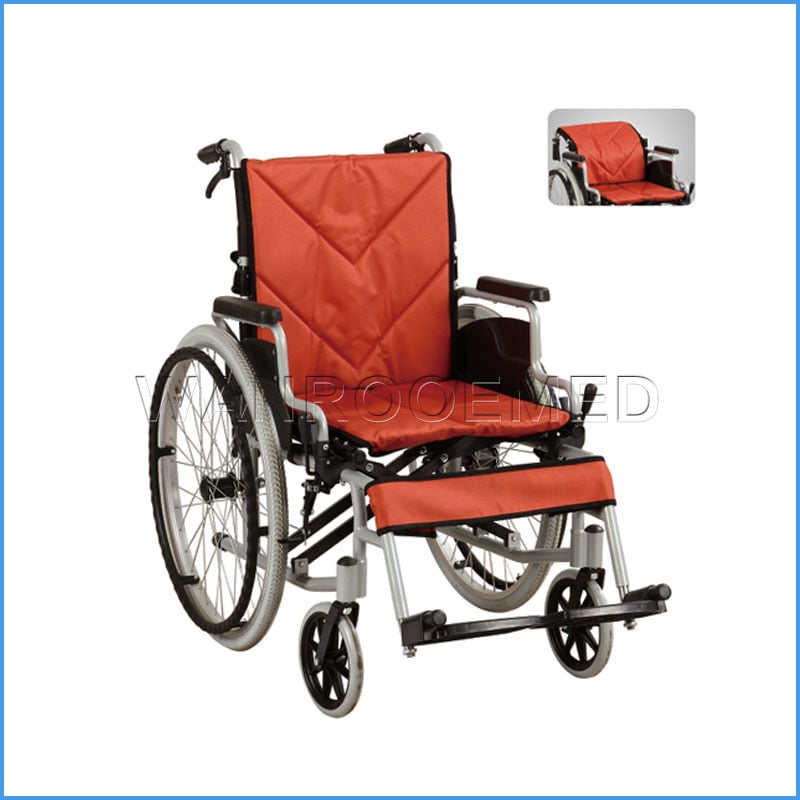 BWHM-1A26 Multifunctional Transport Manual Wheelchair with Footrest
