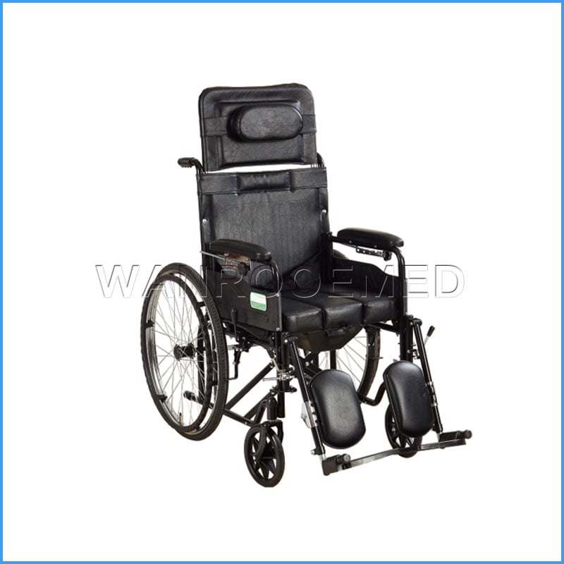 BWHM-1A8-2 Aluminum Foldable Manual WheelChair For Sale