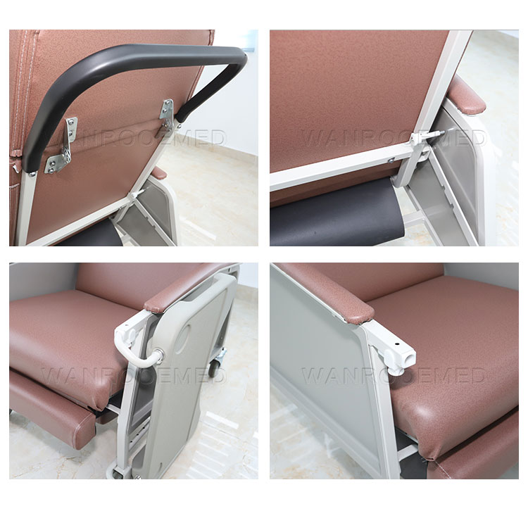 patient recliner chair,recliner chair for sleeping,nursing home chair,blood donation chair,reclining patient chair 