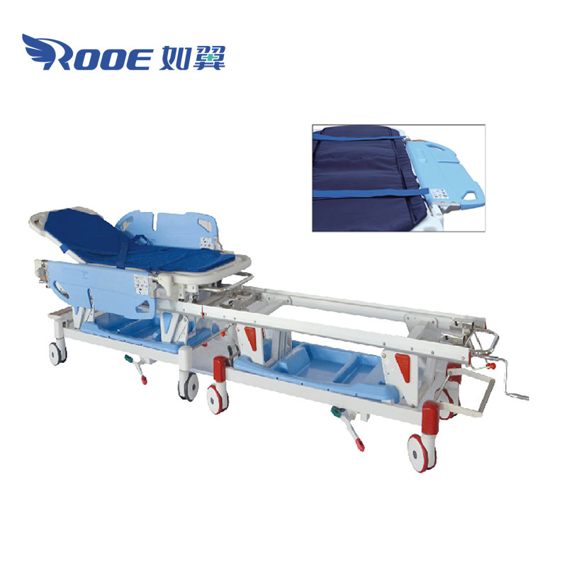 transport stretcher,operating room stretcher, transport stretcher trolley 