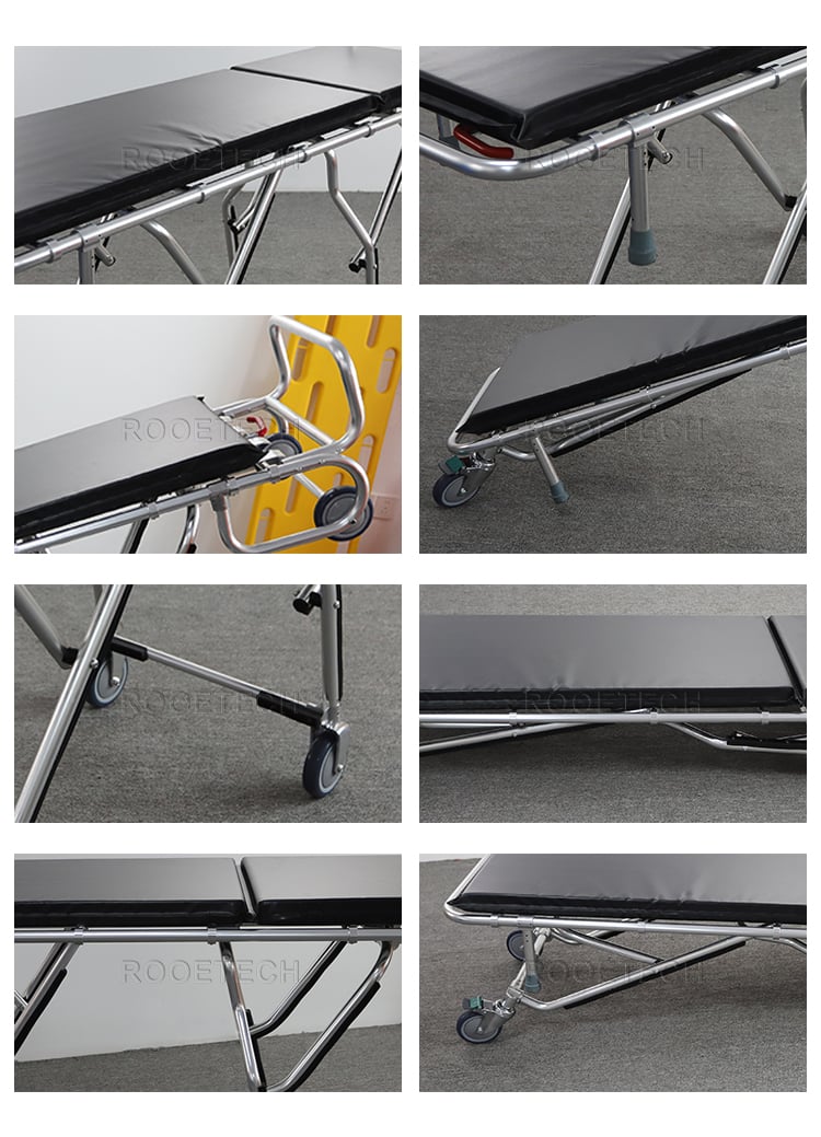 mortuary trolley,funeral stretcher,mortuary stretcher,funeral trolley