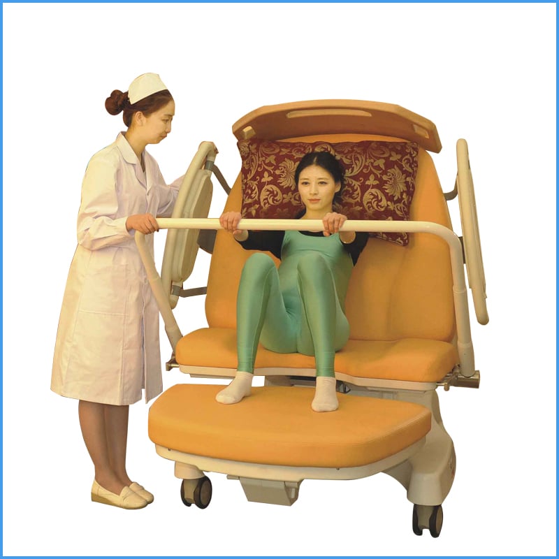 Tableau électrique de livraison obstétrique de chaise de gynécologie de meubles d'hôpital ALDR100E