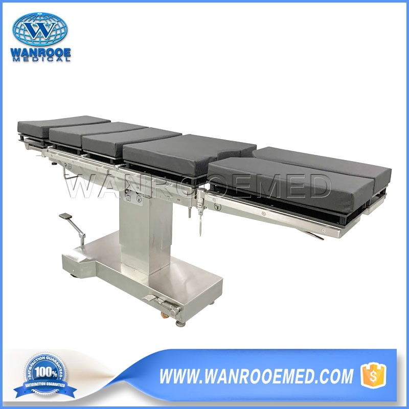 AOT700M Medical Hydraulic Manual Operating Table Theatre Table