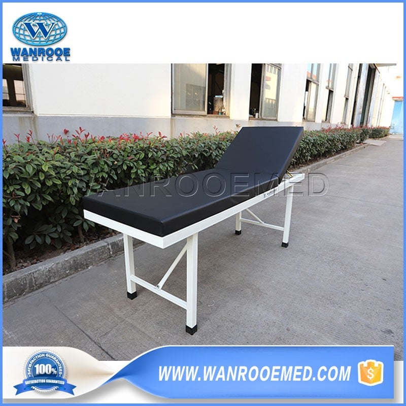 BEC04 Hospital 2 Sections Examination Table Medical Steel Examination Couch