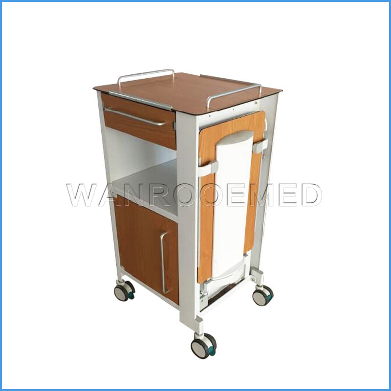 BC010F Adjustable Hospital ABS Bedstand Beside Cabinet Beside Locker