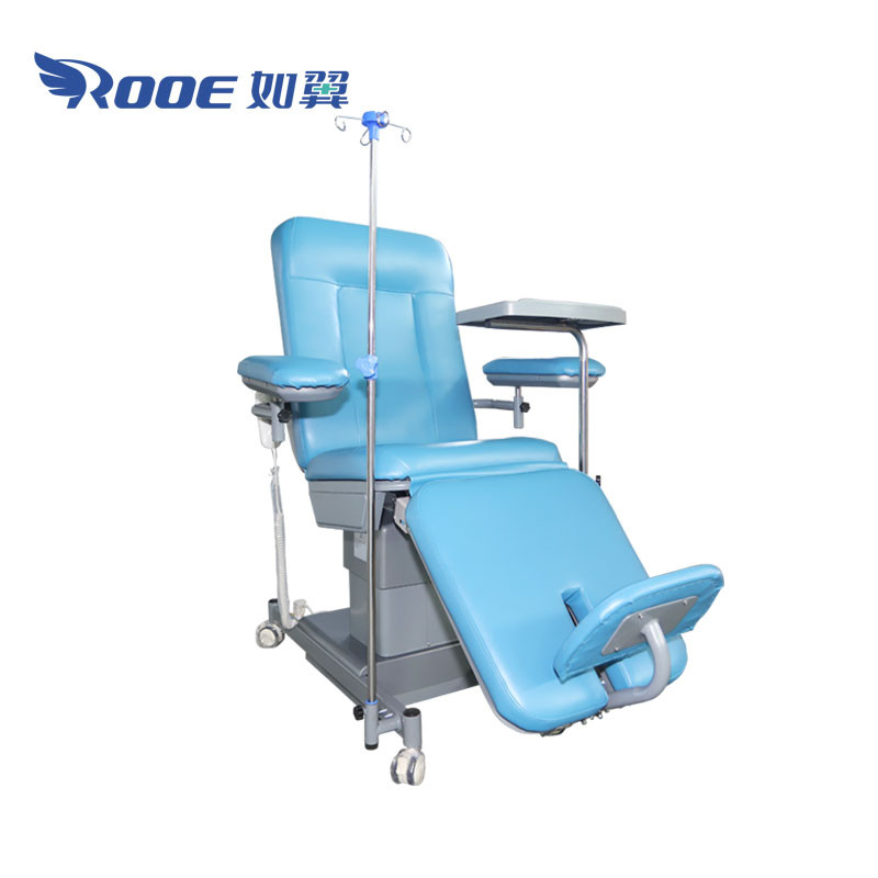BXD170 Blood Reclining Treatment Chair Height Adjustable Phlebotomy Chair