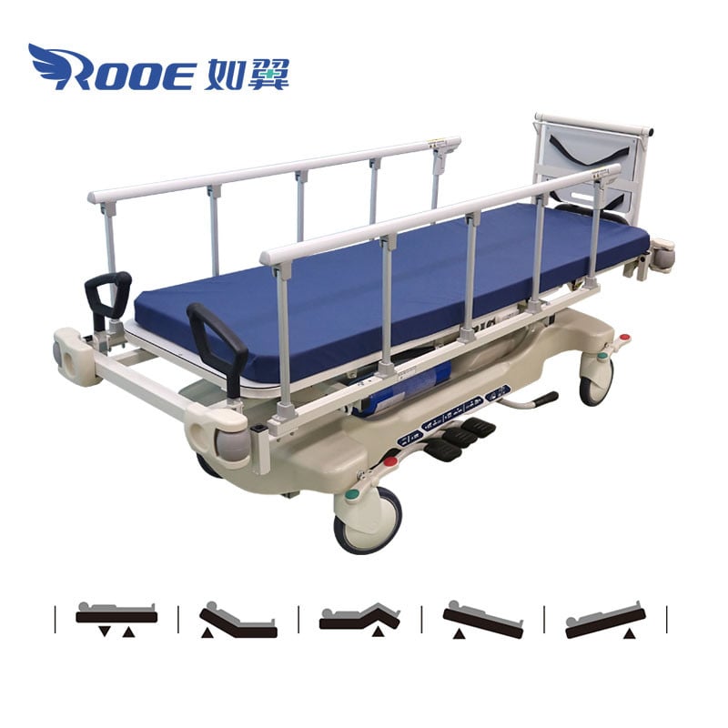 BD111BD Hydraulic Manual Transfer Stretcher For Patient Transport
