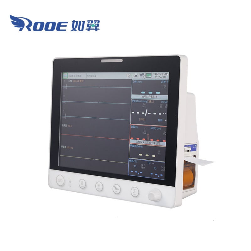 F6 Portable Patient Vitals Monitor Touchscreen For Diagnosis