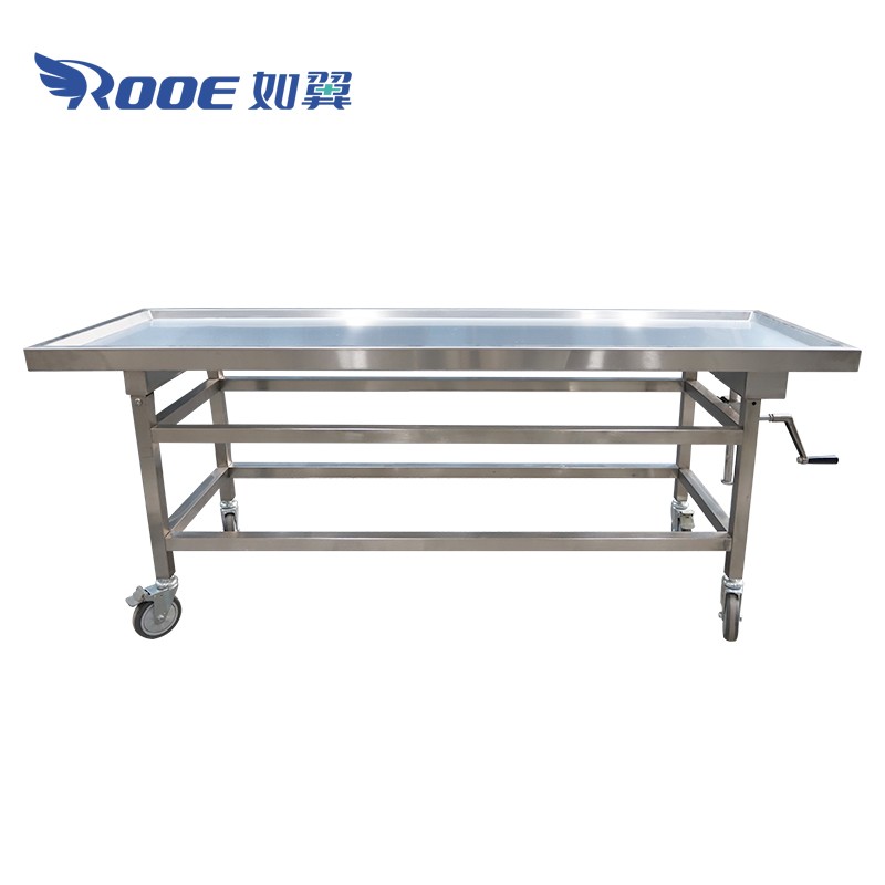 GA201C Medical Stainless Steel Autopsy Cart