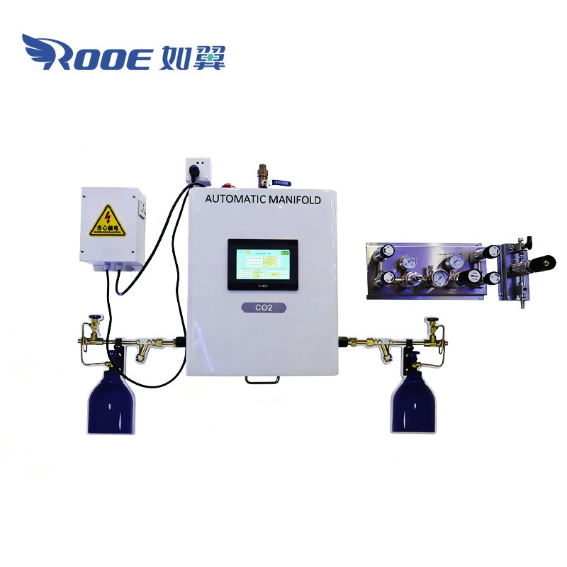 GAS-Manifold Automatic Digital Display Stainless Steel Medical Gas Manifold