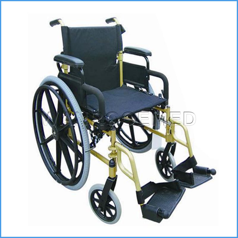 AMW02 Medical Rehabilitation Folding Manual Wheelchair
