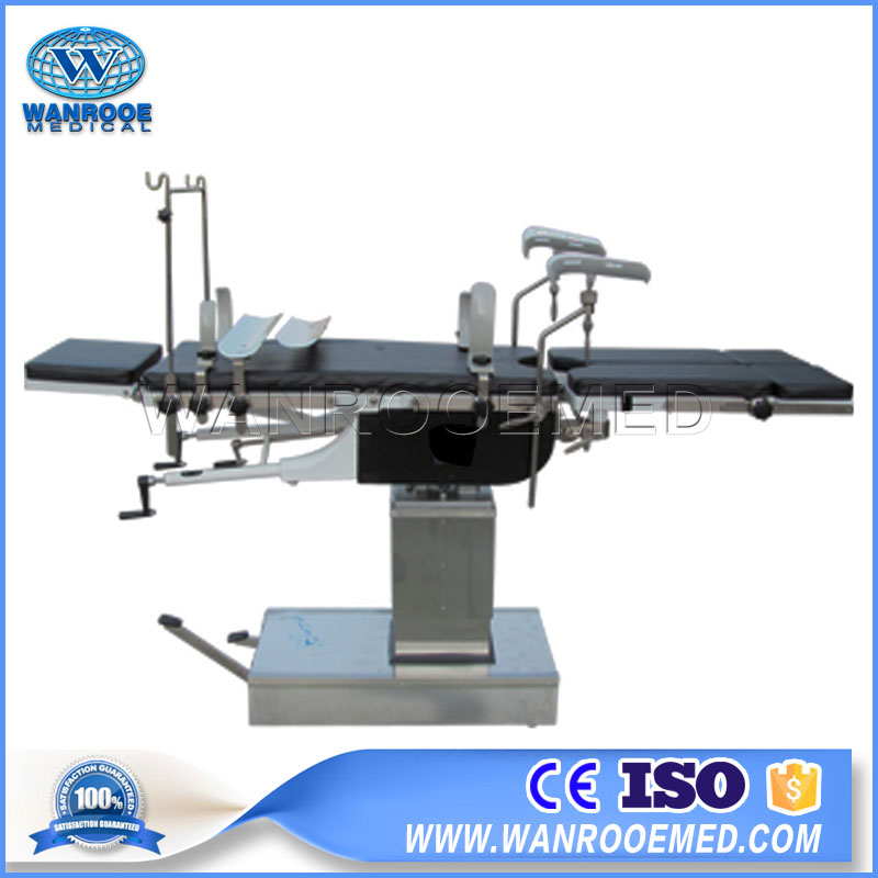 AOT3008 Series Hospital Head Controlled Stainless Steel Hydraulic Surgical Table For X-ray