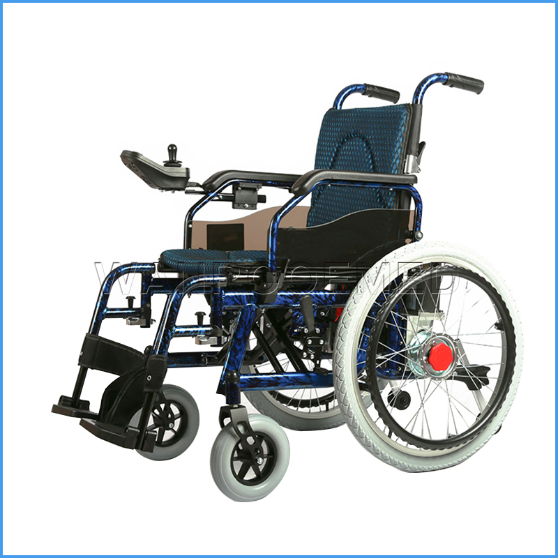 BWHE503 Медицинская Подержанная Портативная Легкая Складная Электрическая Кресло-коляска