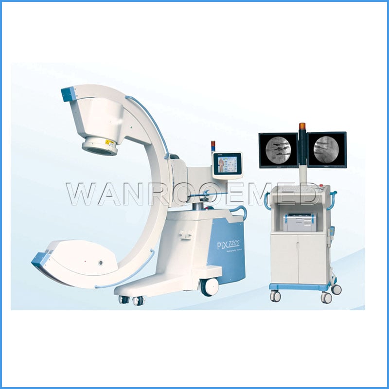 Machine mobile de balayage d'équipement de rayon X de système de C-bras mobile numérique à haute fréquence 3D numérique de PLX7200