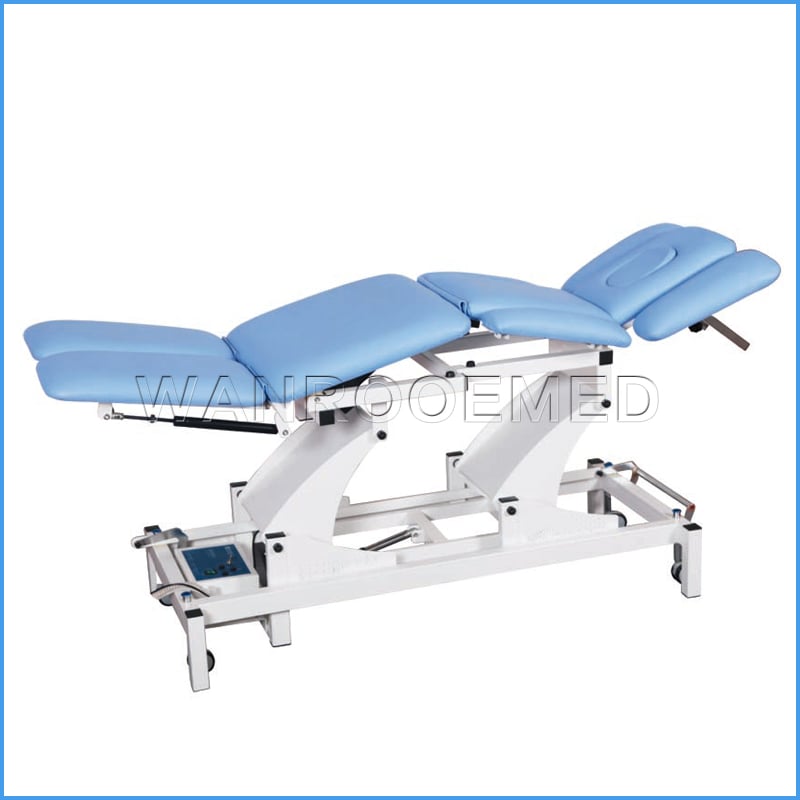DE-9 Medical Patient Treatment Table Electric Physiotherapy Bed 