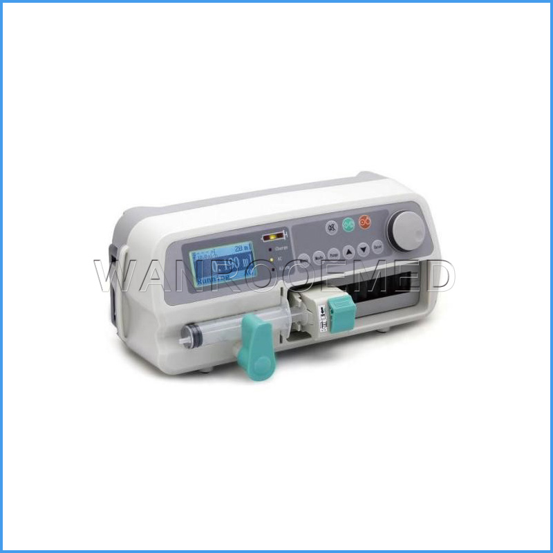 Pompe portative électrique de seringue de clinique médicale d'hôpital de WRSP-602