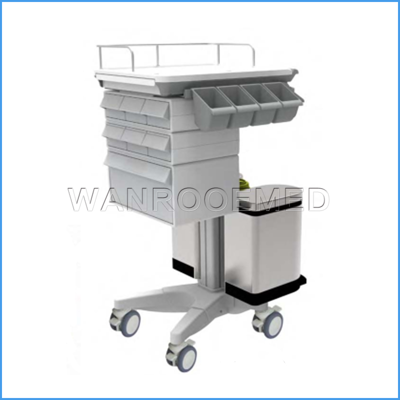 BMT-001D Mdeical chariot mobile de soins d'infirmière d'hôpital de chariot à ordinateur