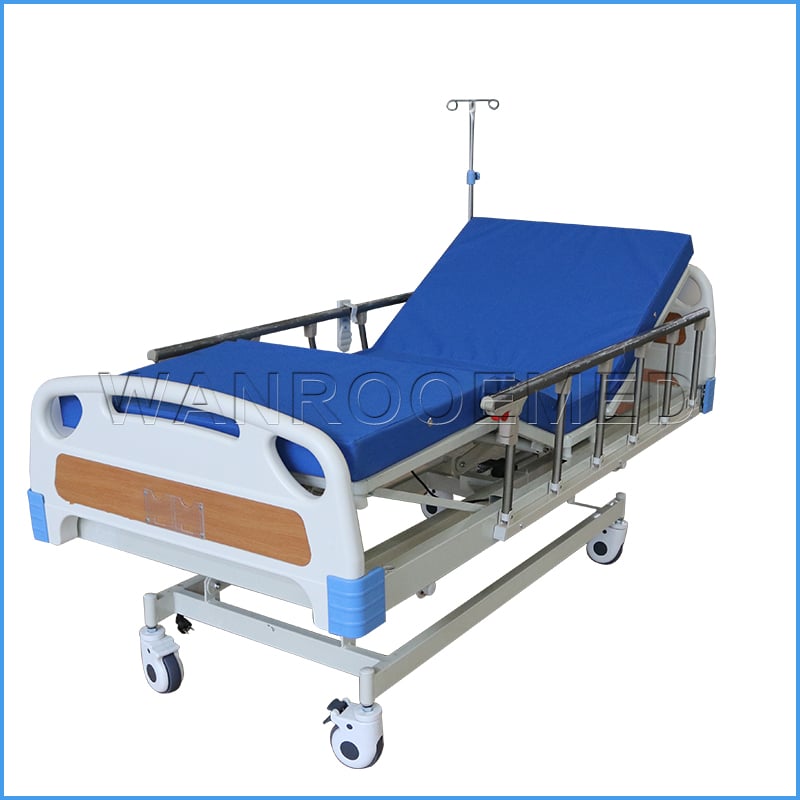 Lit médical manuel de manivelle de pliage de meubles d'hôpital de BAM302B 3