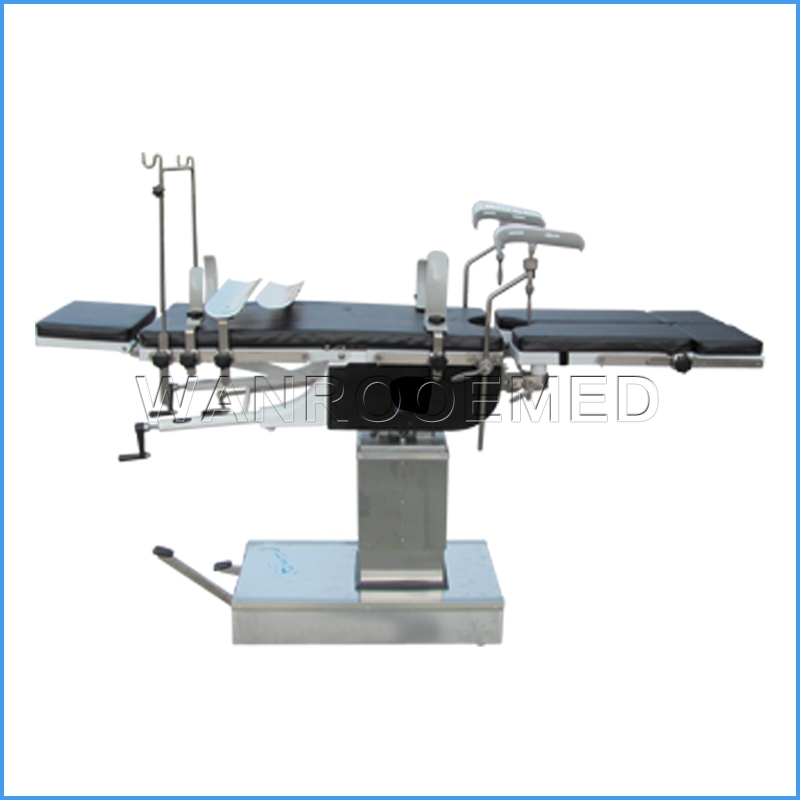 Mesa quirúrgica de mesa de quirófano hidráulica con control de cabeza de la serie AOT3008