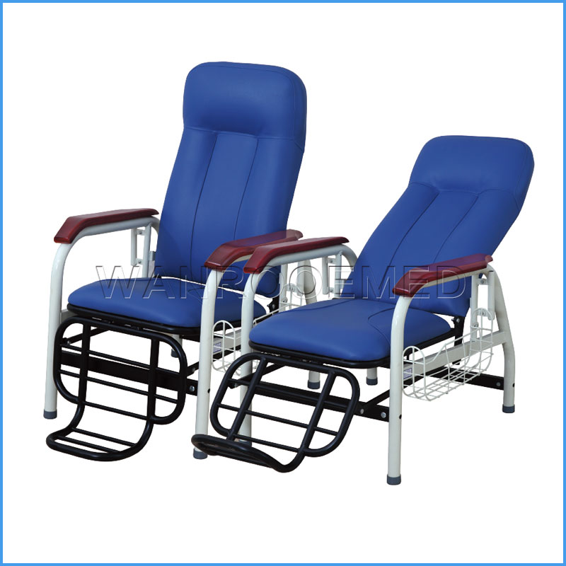Chaise pour perfusion clinique inclinable hospitalière BHC003
