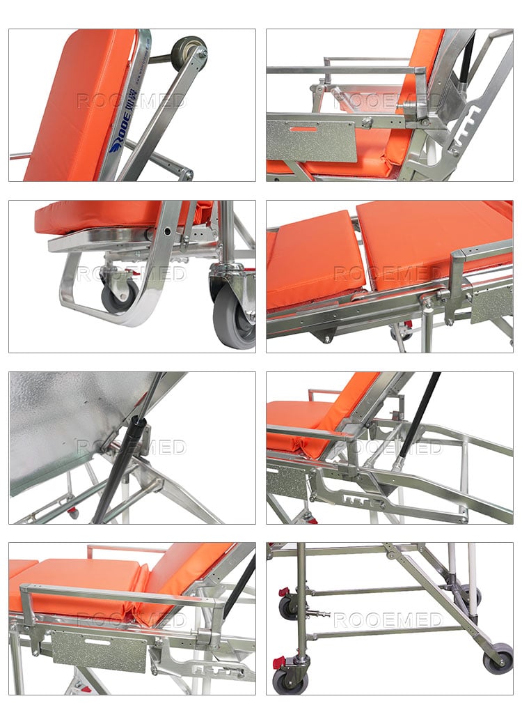 ambulance chair stretcher,emergency stair chair stretcher,first aid stretcher,stair chair stretcher,stair stretcher