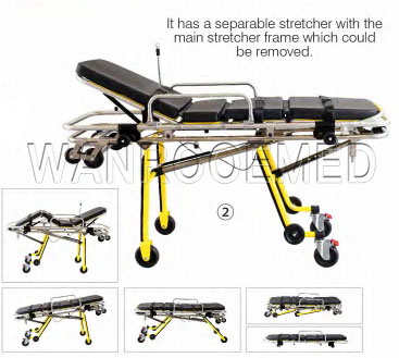 folding transport stretcher,folding rescue stretcher,patient stretcher trolley,stretcher transport,patient transport stretcher