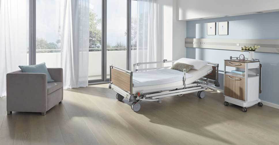 nursing bed, hospital bed, manual bed, home care bed