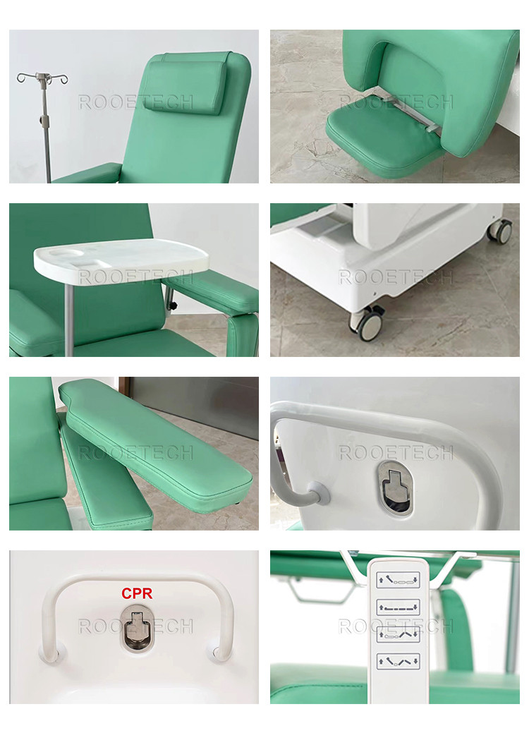 hospital chair, blood draw chair, ent chair