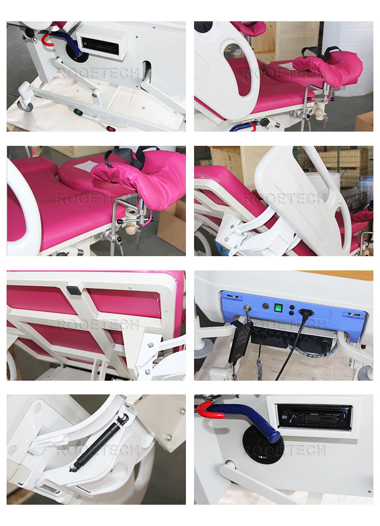 electric delivery bed, ldr bed, birthing hospital bed, obstetric delivery