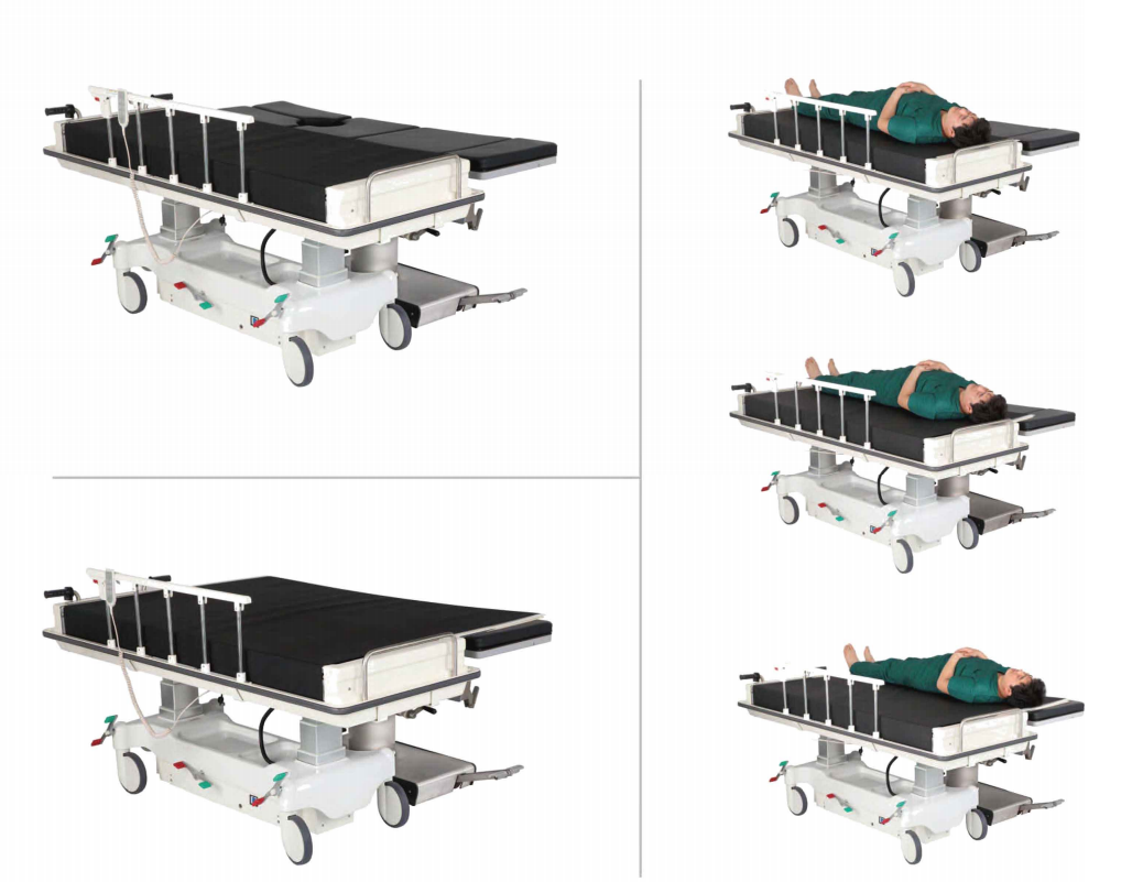 transfer stretcher, emergency bed, operation theatre trolley