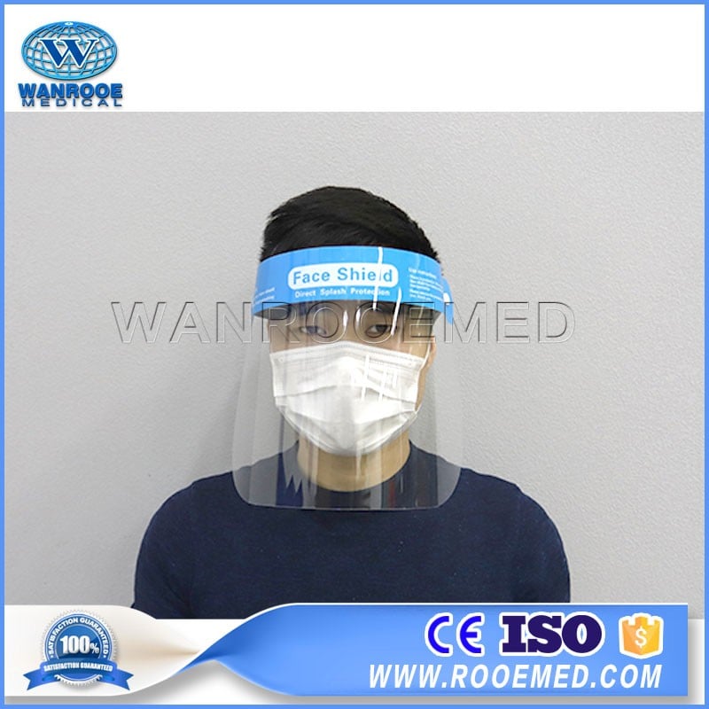 EA-15E Plastic Transparent PPE Face Protection Shield Medical Safety Face Shield