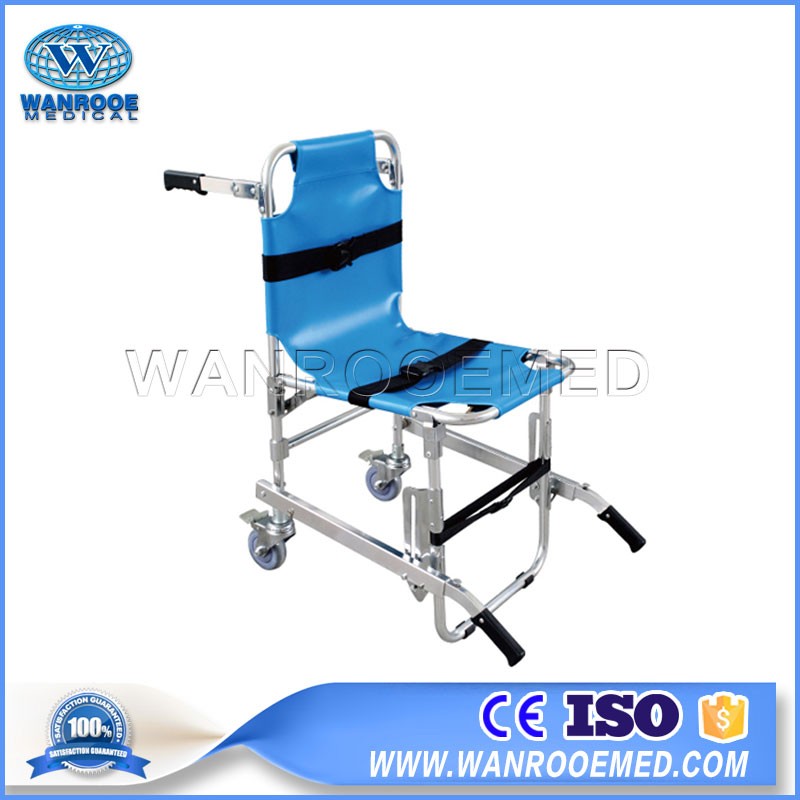 EA6A/6B Aluminum Alloy Manual Folding Stair Climbing WheelChair from