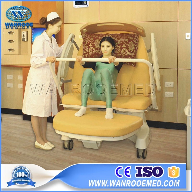 ALDR100E Hospital Furniture Electric Gynecology Chair Obstetric Delivery Table
