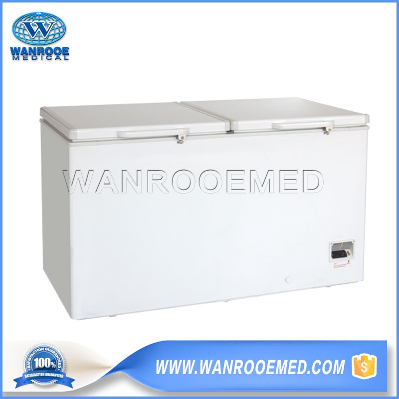 DW-40W390 -40°C 390L Hospital Pharmacy Horizontal Deep Refrigerator Medical Freezer