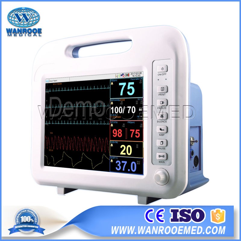 F6 V1.0 12.1 inches LCD Display Multi-parameter Hospital Patient Monitor For Sale
