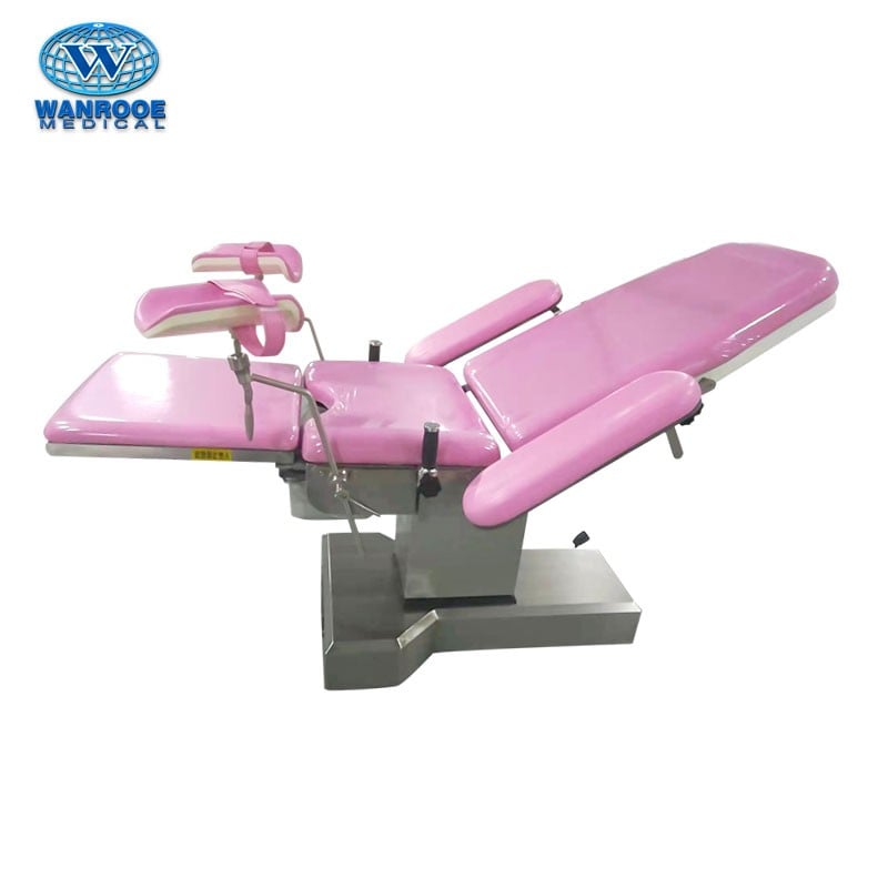 A-8807 Electric Stainless Steel Obstetric Delivery Table 