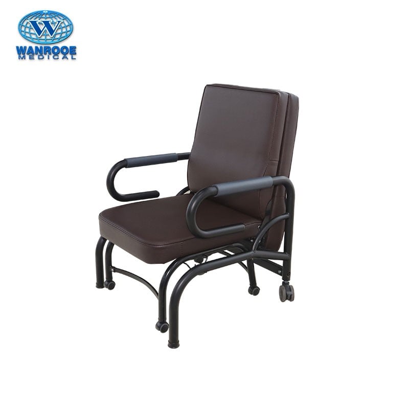BHC001F Hospital Transfusion Chair For Patient Folding Bed Chair