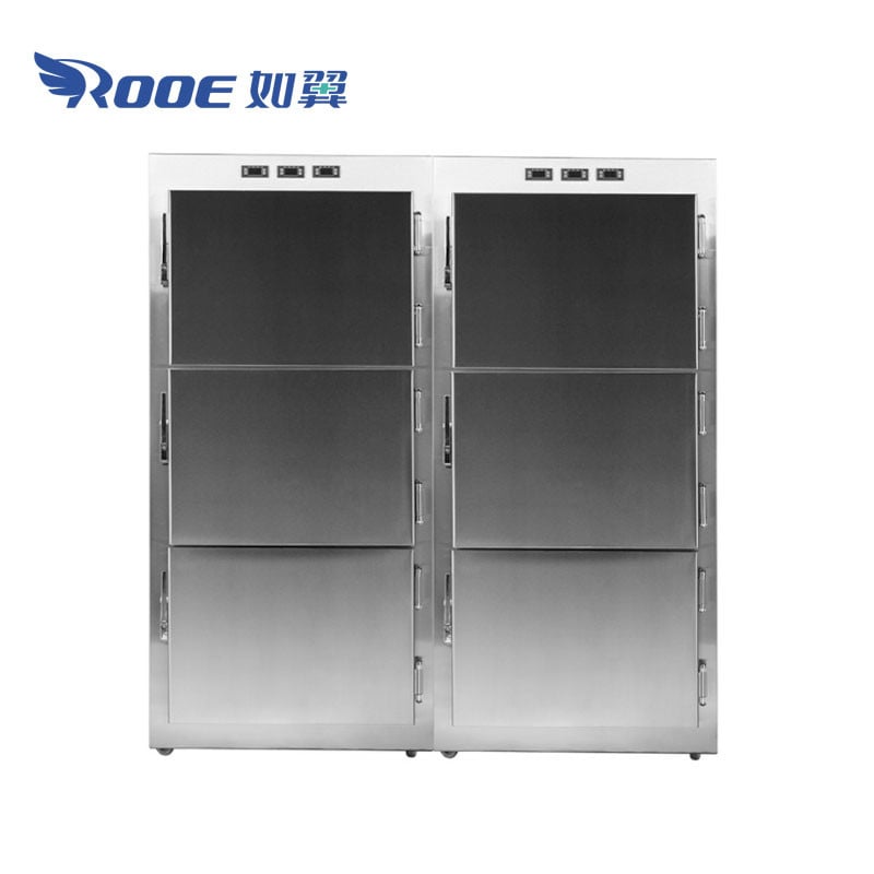 GA306 Medical Hospital Stainless Steel Morgue Refrigerator
