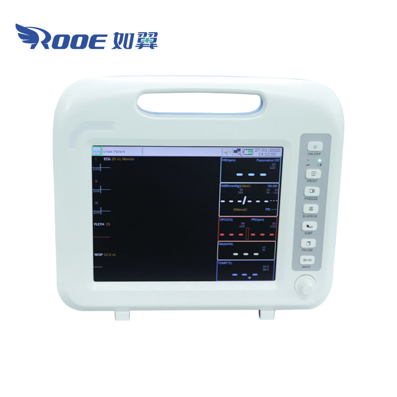F6 Portable Medical Equipment Patient Monitors Machine Supplier