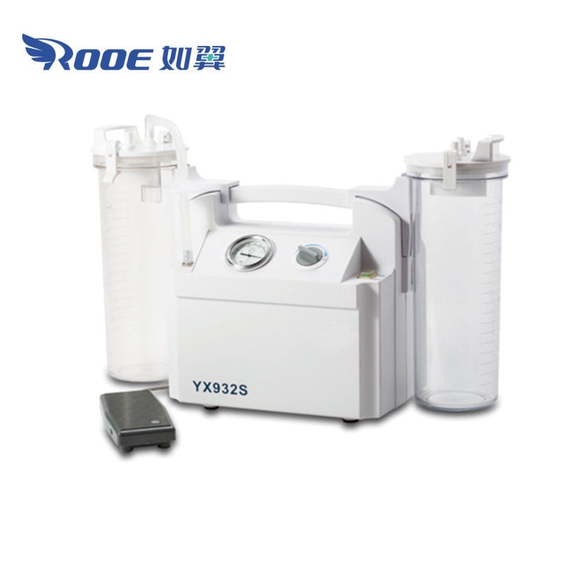 YX932S Portable Home Phlegm Suction Machine For Patients Aspiration Machine 