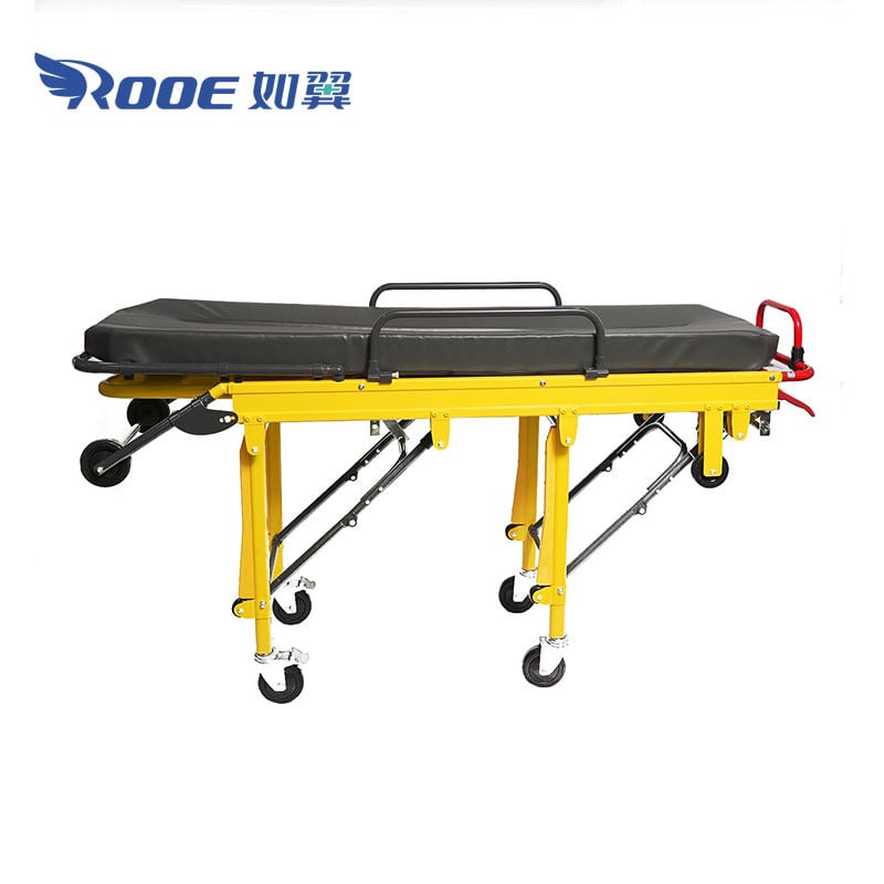 EA-3AN Aluminum Alloy Foldaway Stretcher Spine Board Ambulance Collapsible Stretcher