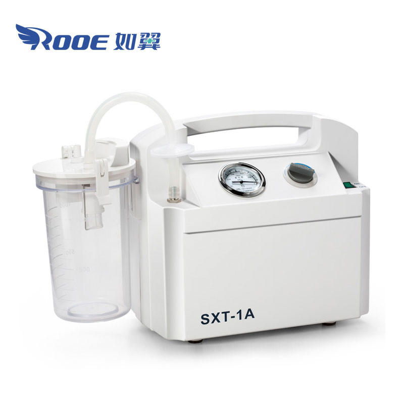 SXT-1A Portable Mucus Suction Machine One Jar Phlegm Machine For Patients