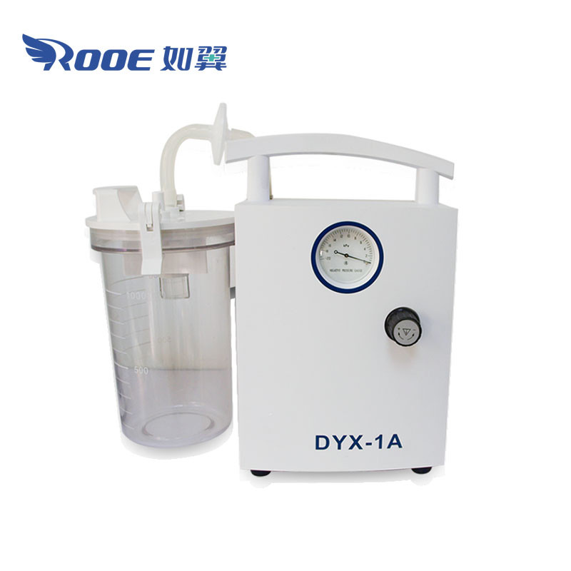 DYX-1A Hospiatl Negative Pressure Abortion Suction Machine Portable Suction Device