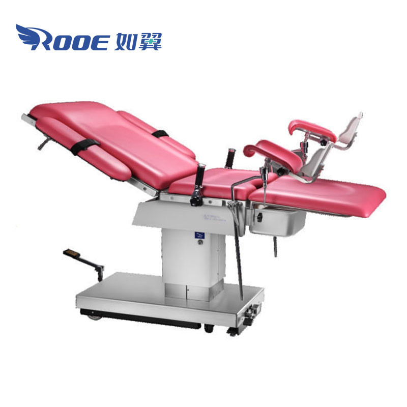 AOT400BM Foot Pedal Delivery Table Gynecology Exam Table For Pregnancy Gynecology Exam