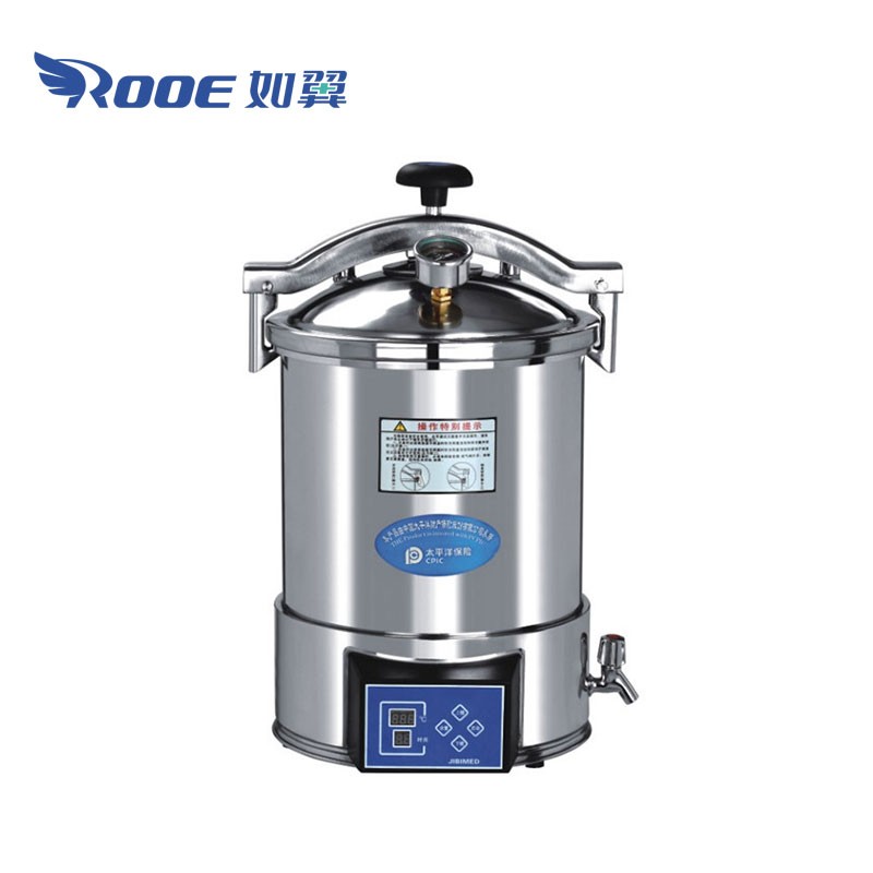 YX-HDD Series Portable Pressure Steam Sterilizer Stainless Steel Autoclave