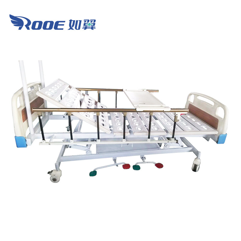 BAH502 Manual Hydraulic Hospital Bed With 5 Functions