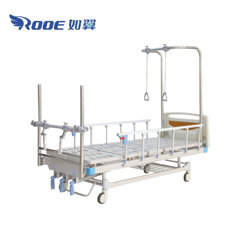 BAM303G Double Arm Orthopedic Bed Therapy Traction Bed Nursing Bed