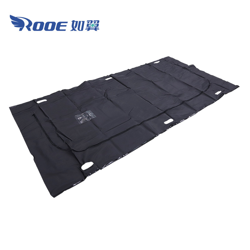 GA403A Medical Transport Heavy Duty PVC Blue Body Bag Waterproof Body Bag